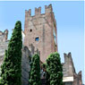 particolare castello scaligero di Villafranca - strada del custoza